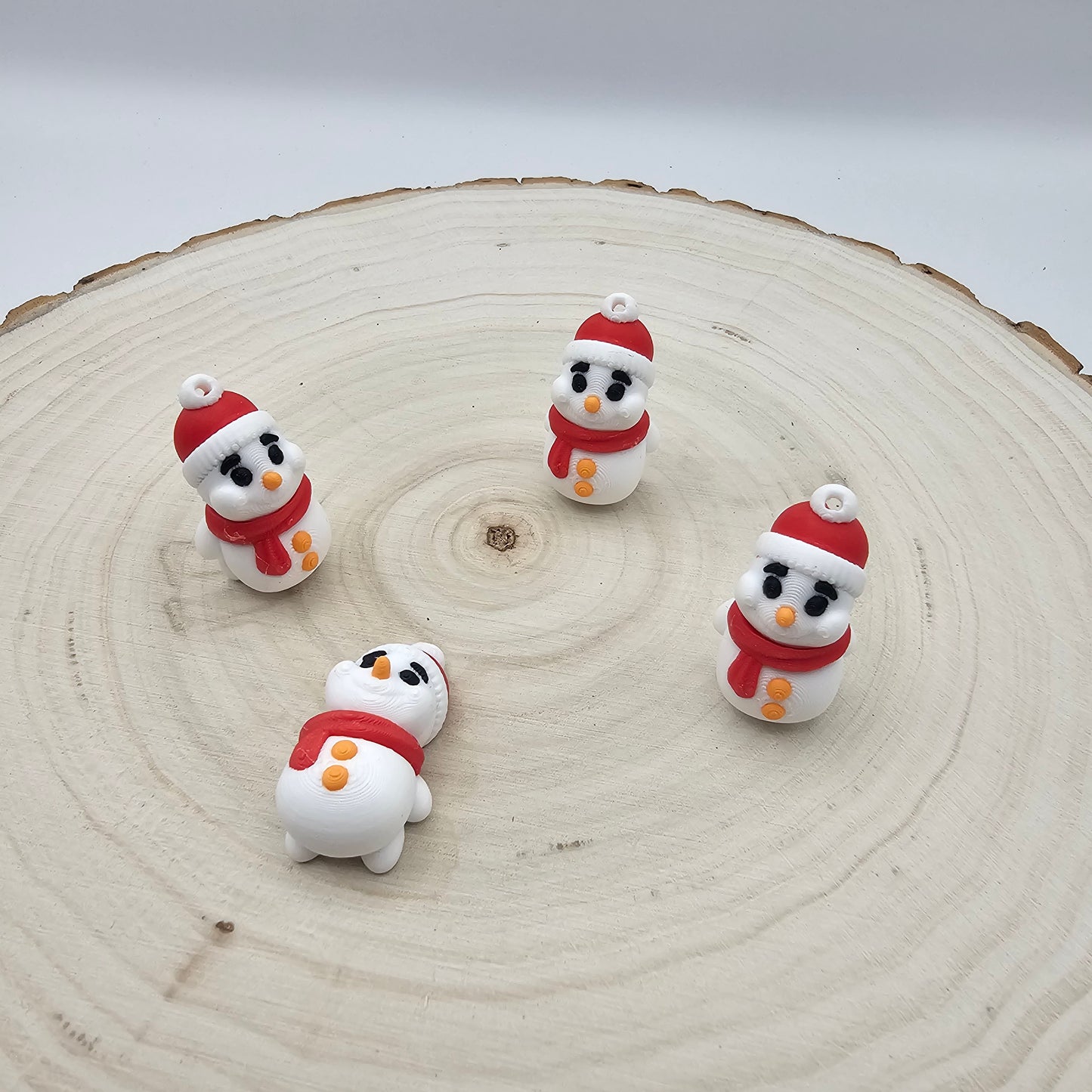 3d printed articulated Snowman fidget