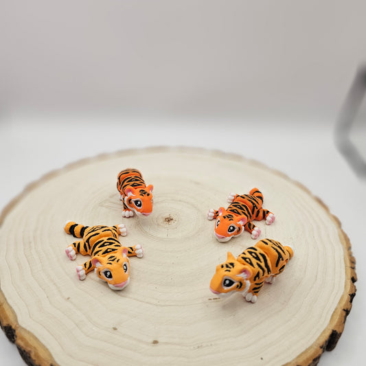 3d printed articulated tiger