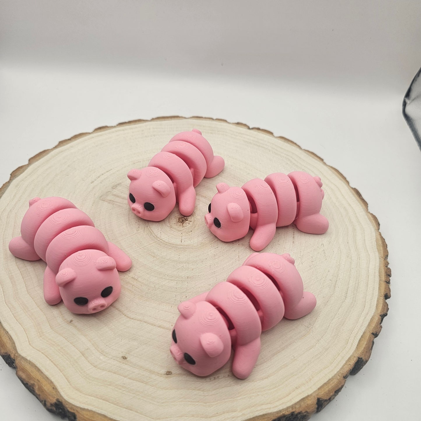 3d printed Pig keychain