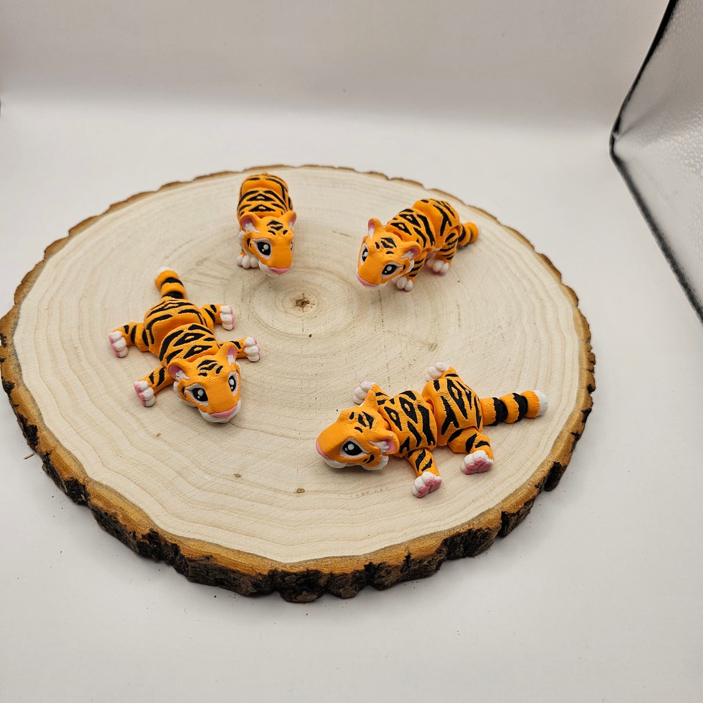 3d printed articulated tiger