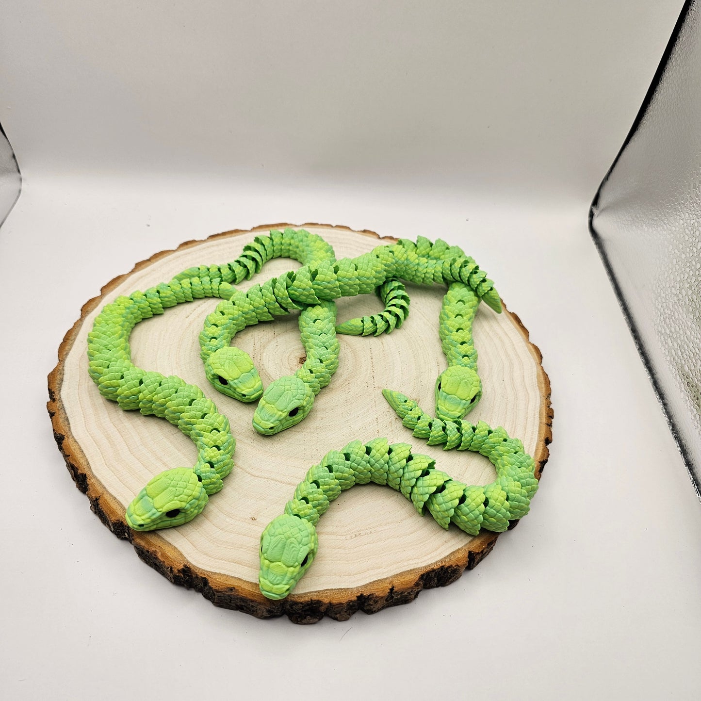 3d printed articulated snake