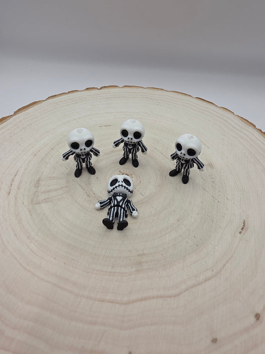 3d printed articulated Jack Skellington fidget