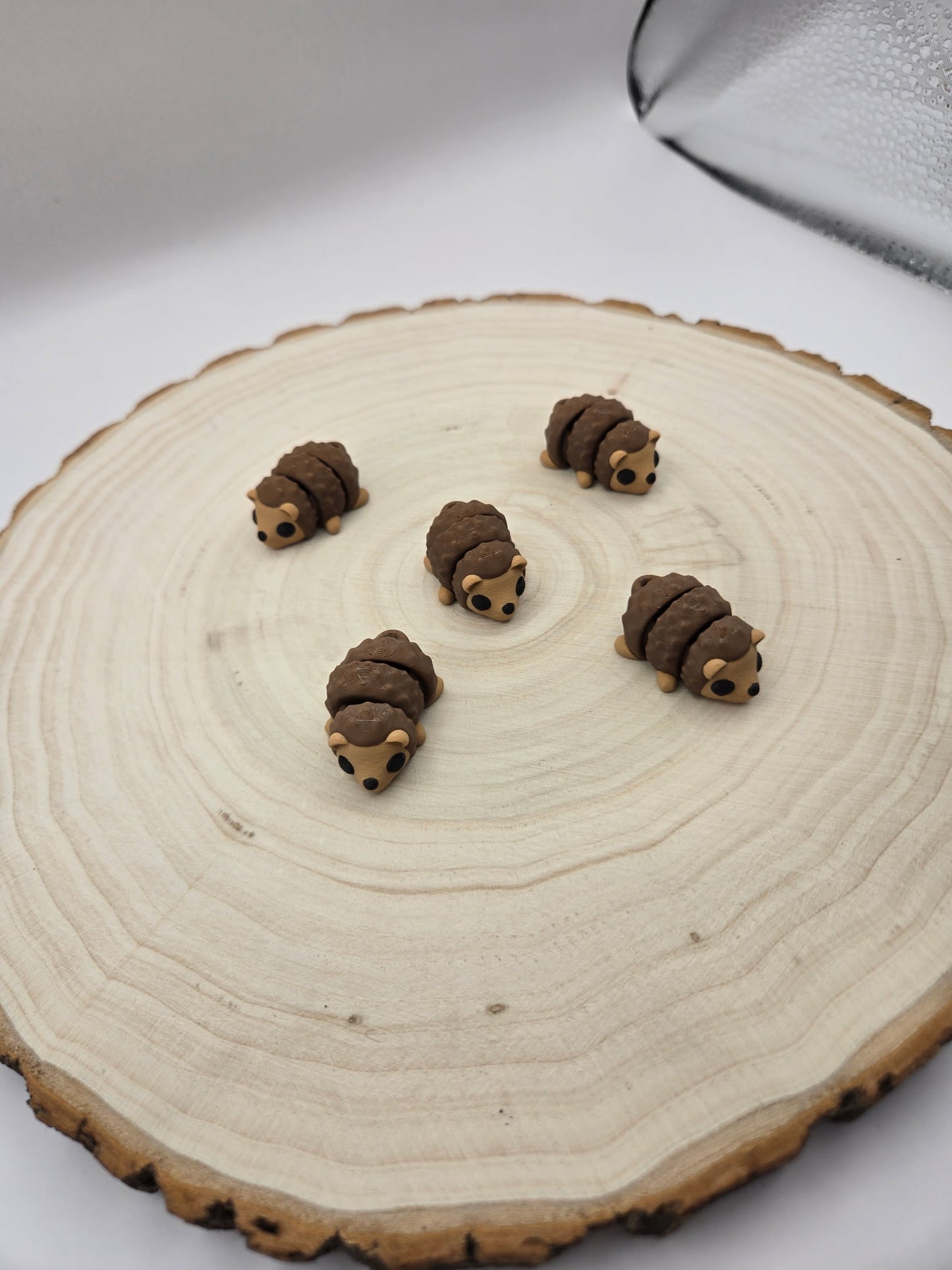 3d printed articulated hedgehog fidget