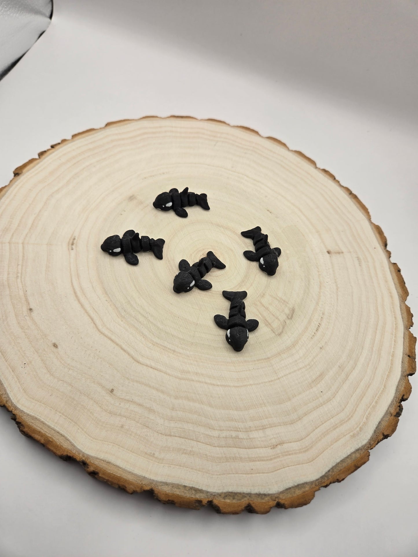 3d printed articulated Orca fidget