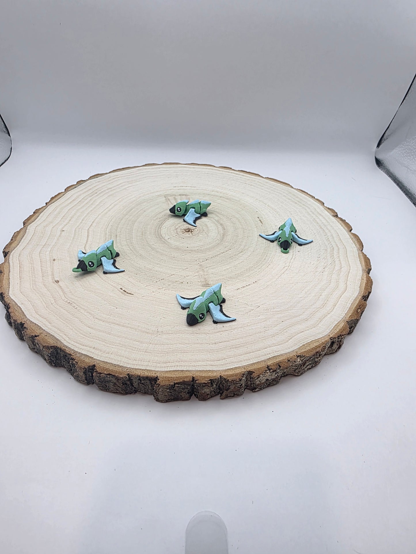 3d printed articulated pterodactyl fidget