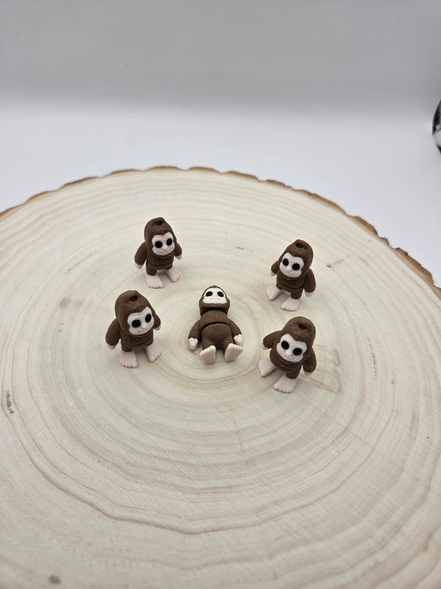 3d printed articulated Sasquatch fidget
