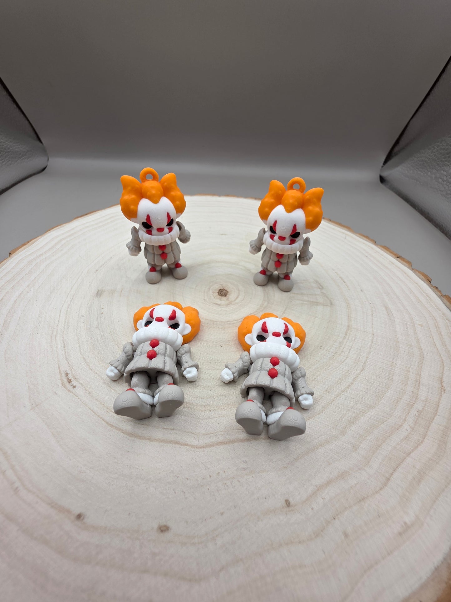 3d printed articulated pennywise fidget