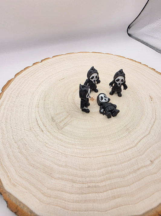 3d printed articulated Ghost face fidget