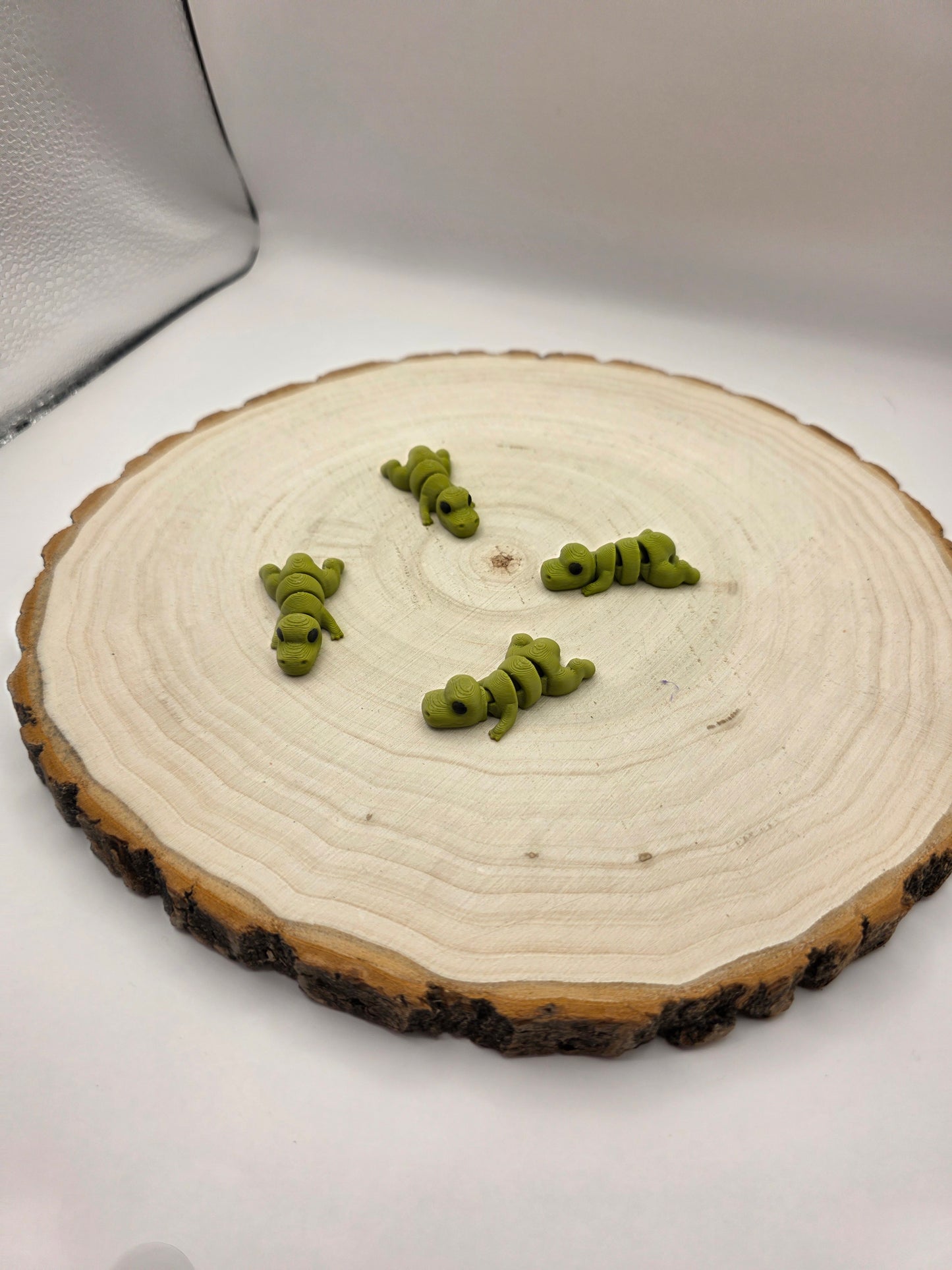 3d printed T-rex keychain