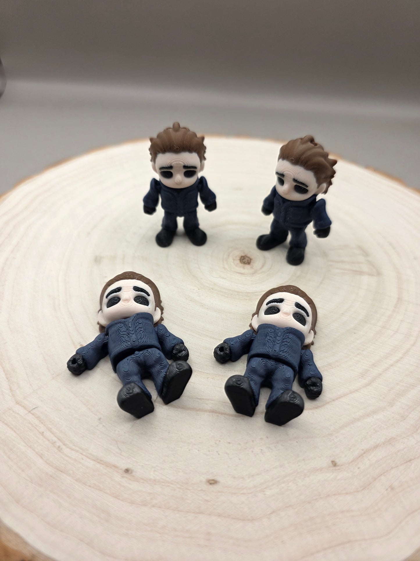 3d printed articulated Michael Myers fidget