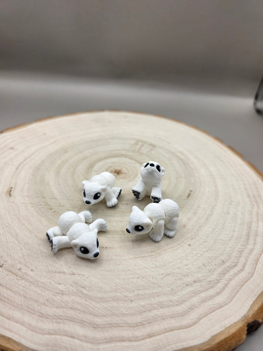 3d printed articulated Bear fidgets