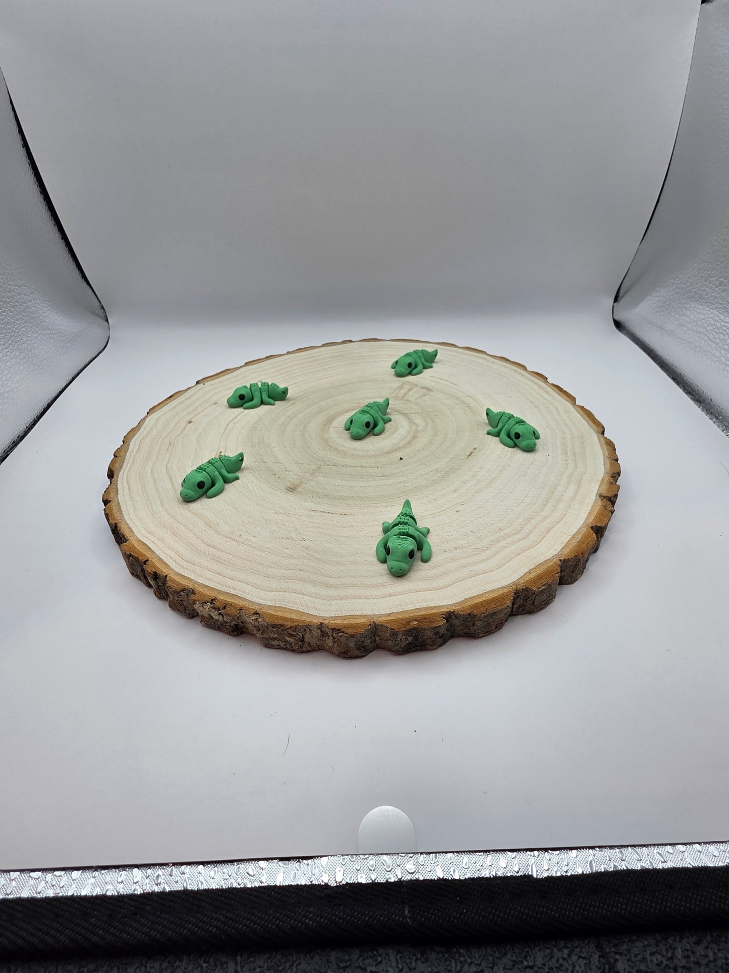 3d printed articulated crocodile fidget