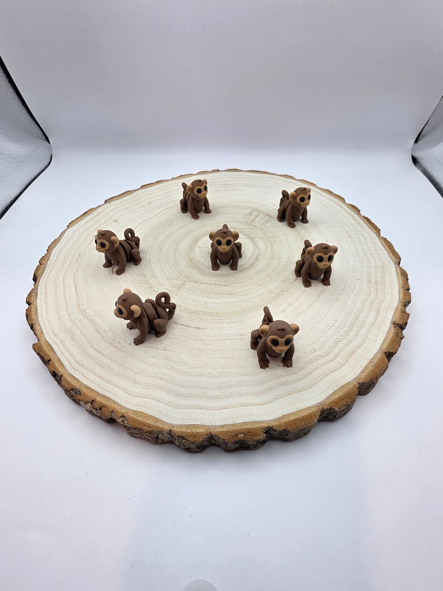 3d printed articulated monkey fidget