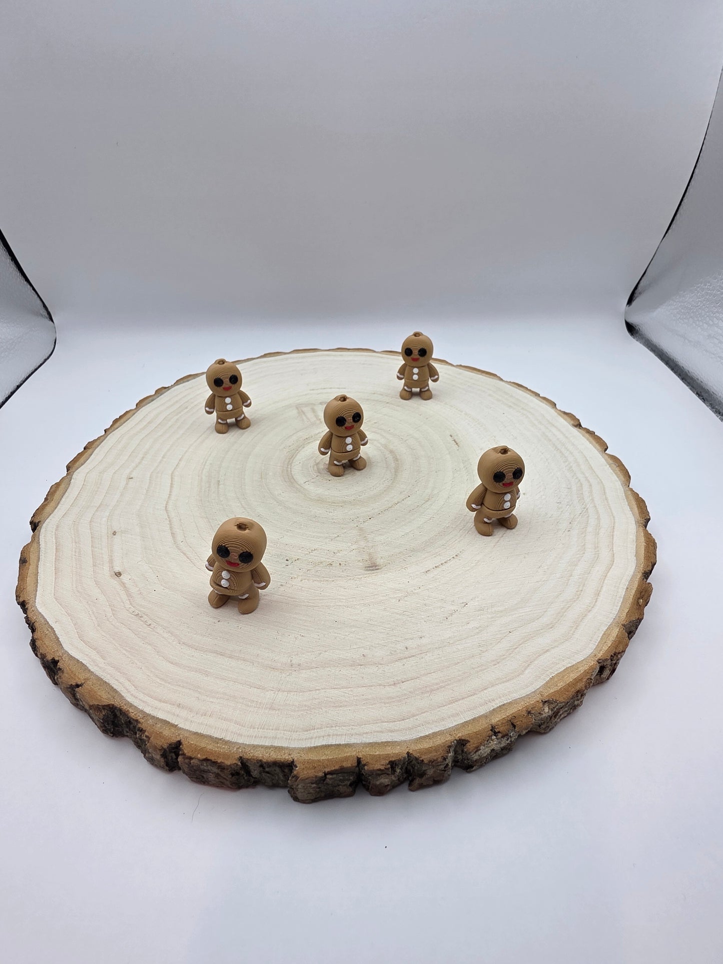 3d printed articulated gingerbread man fidget