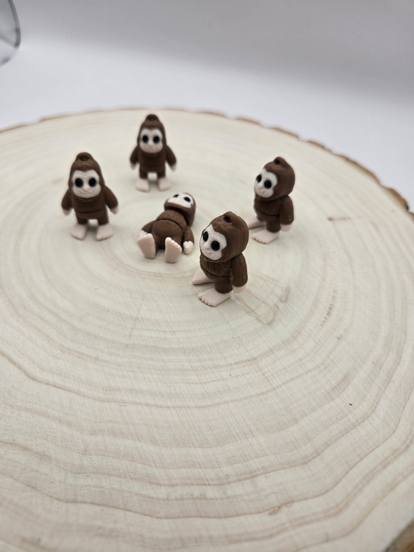 3d printed articulated Sasquatch fidget
