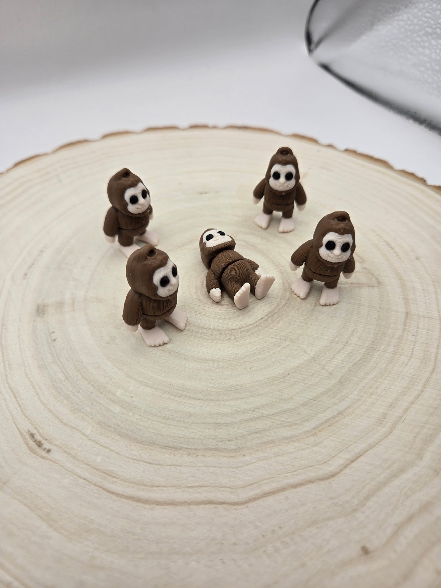 3d printed articulated Sasquatch fidget