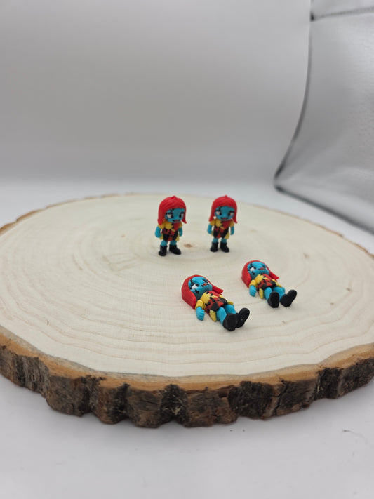 3d printed articulated Sally fidget