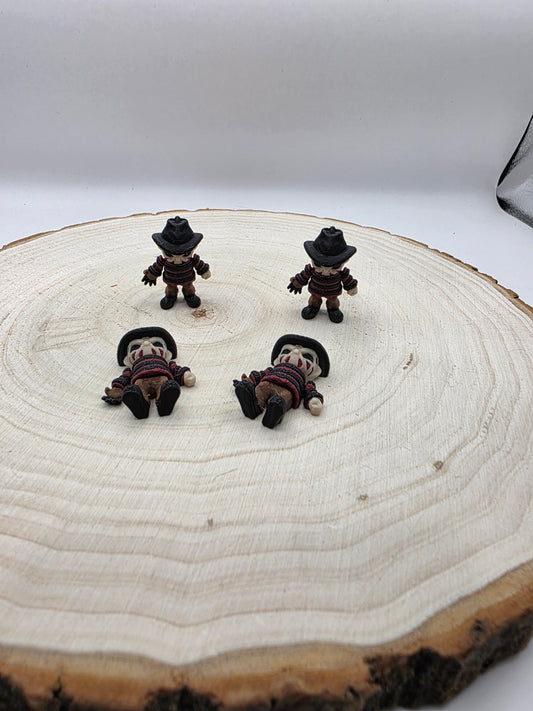 3d printed articulated Freddy Kruger fidget