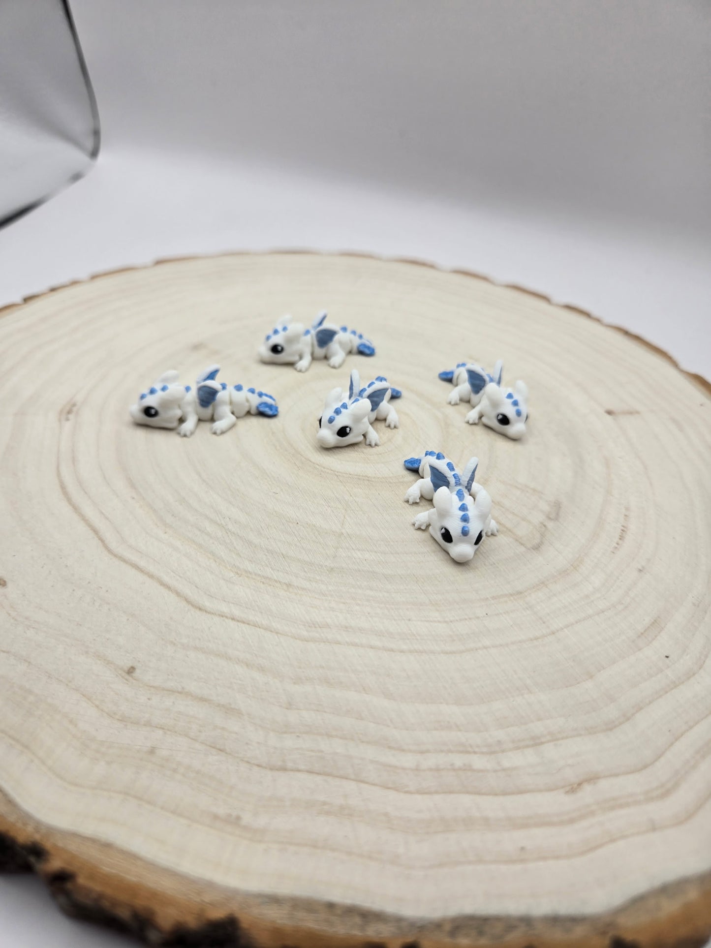 3d printed articulated mini dragon fidget