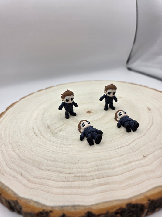 3d printed articulated Michael Myers fidget