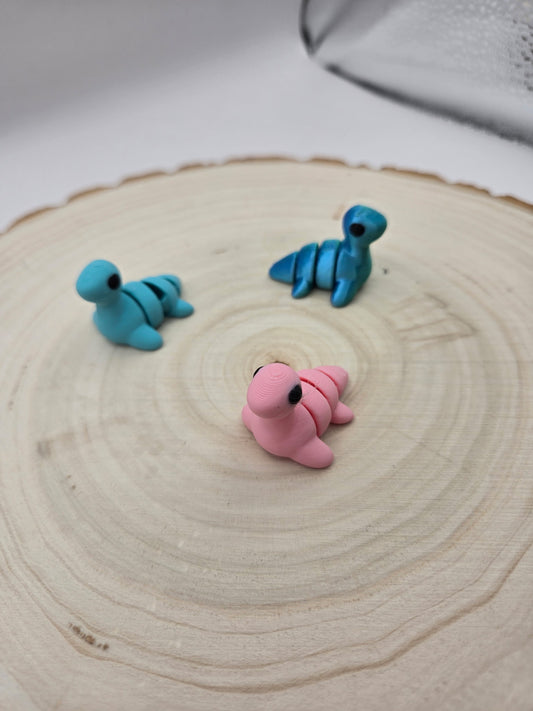 3d printed articulated Nessy fidget