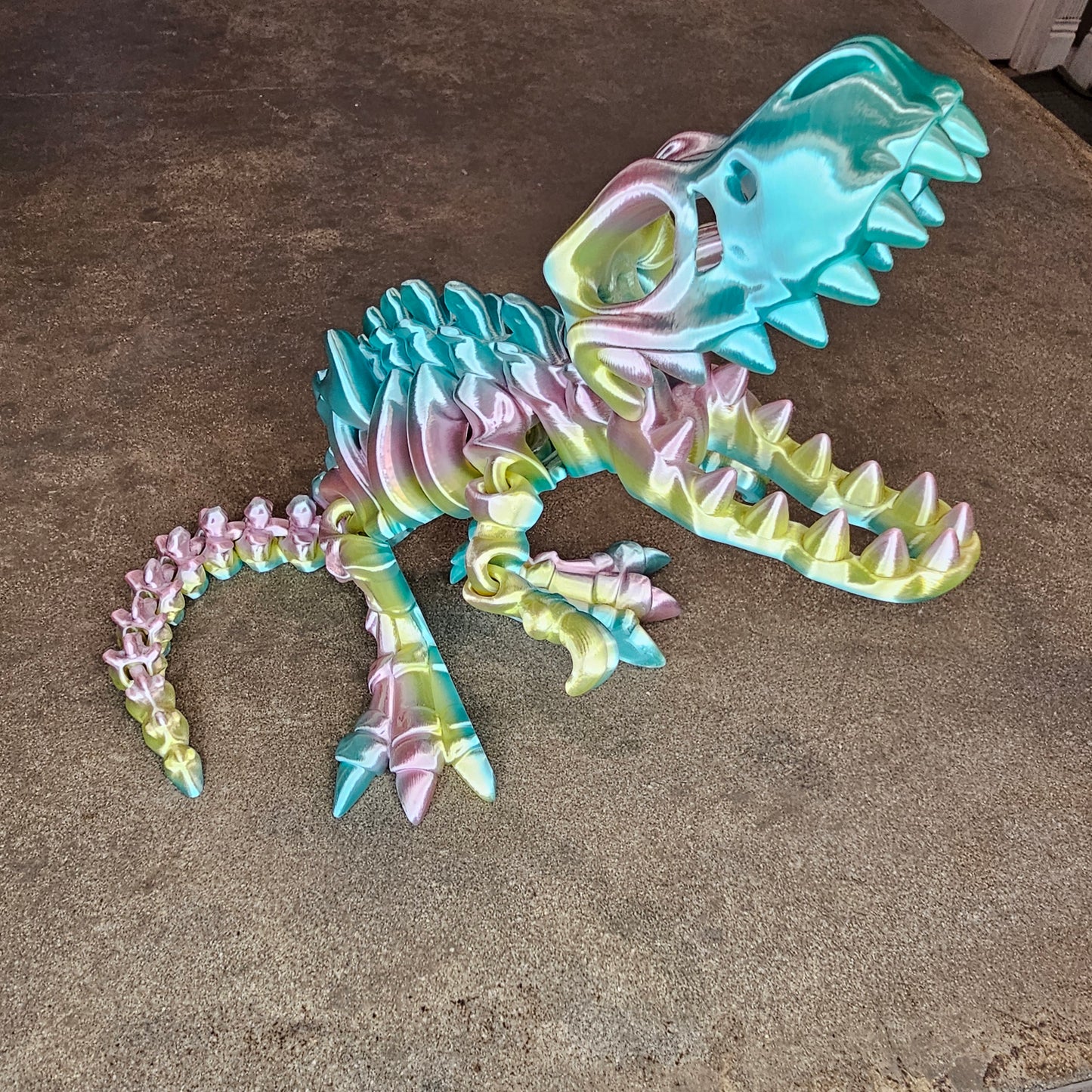 3d printed flexi T-rex