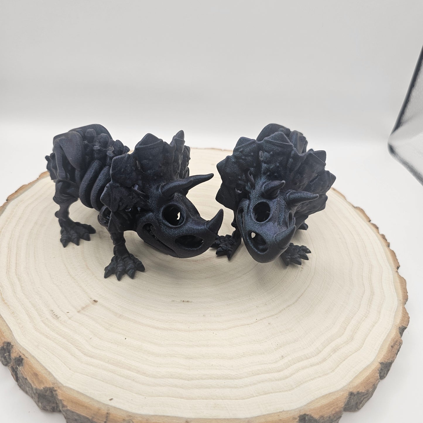 3d printed flexi Triceratops