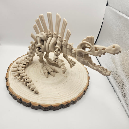 3d printed articulated Spinosaurus skeleton