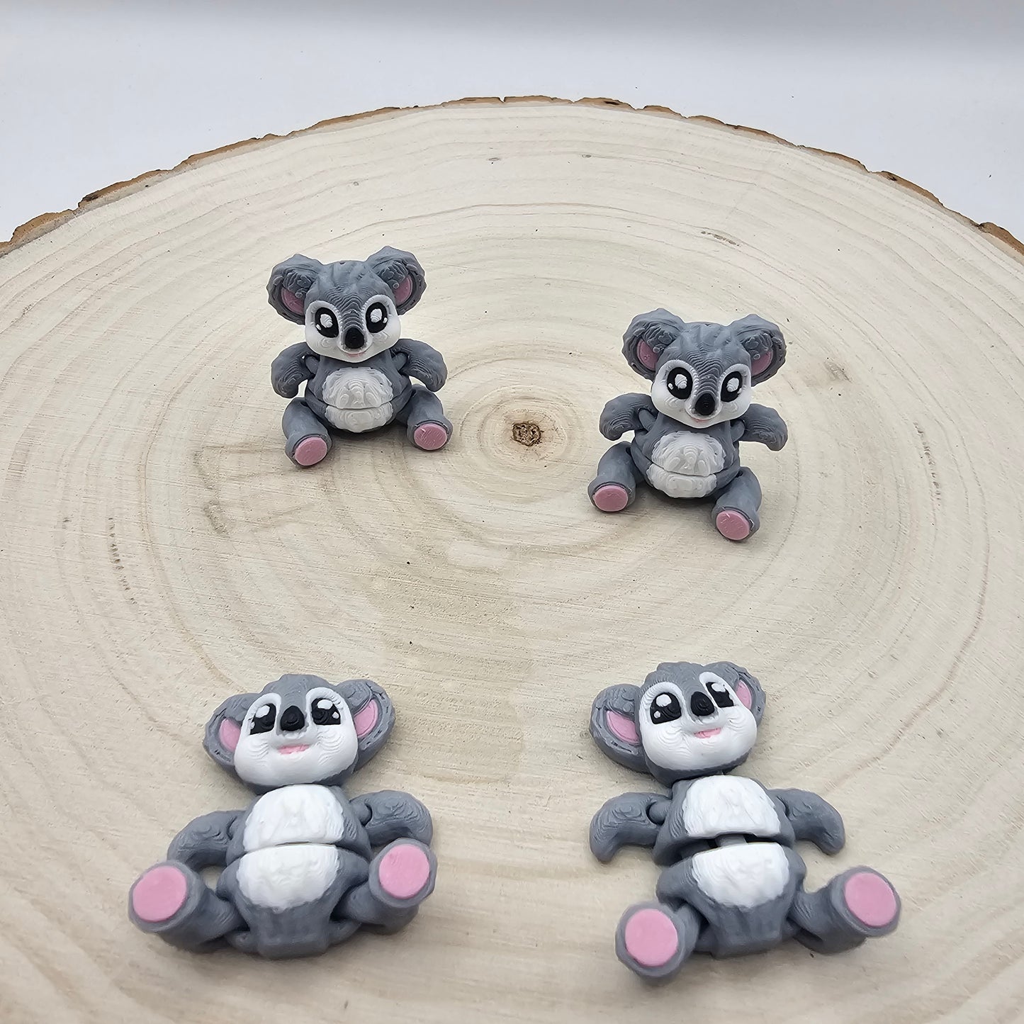 3d printed articulated koala  fidget