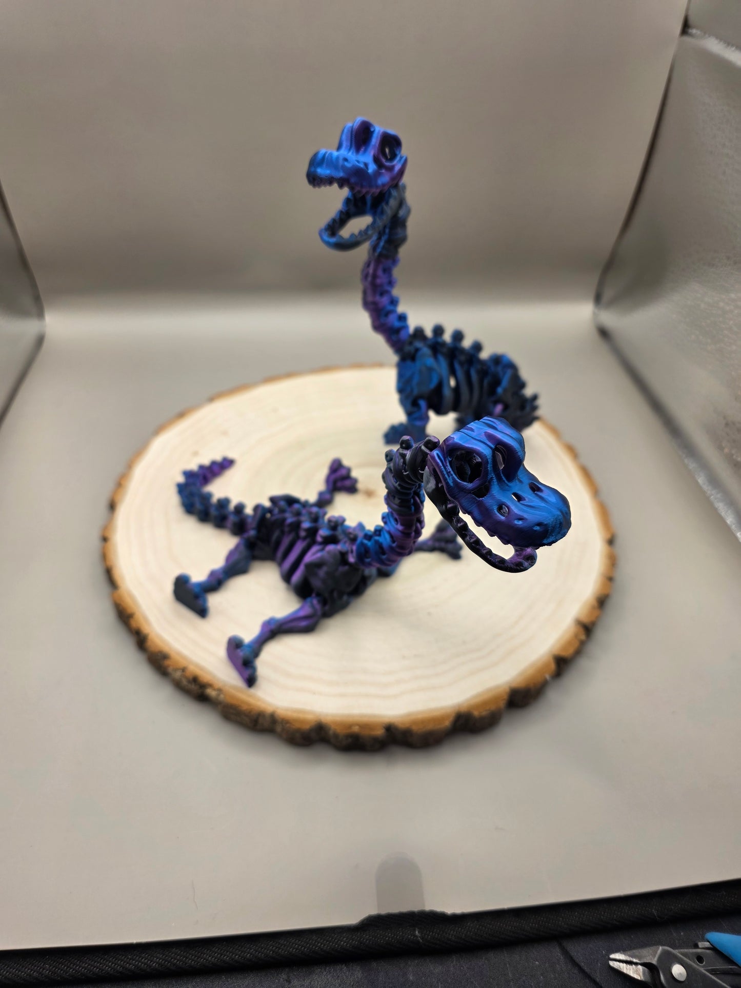 3D Printed Articulated Brachiosaurus Skeleton