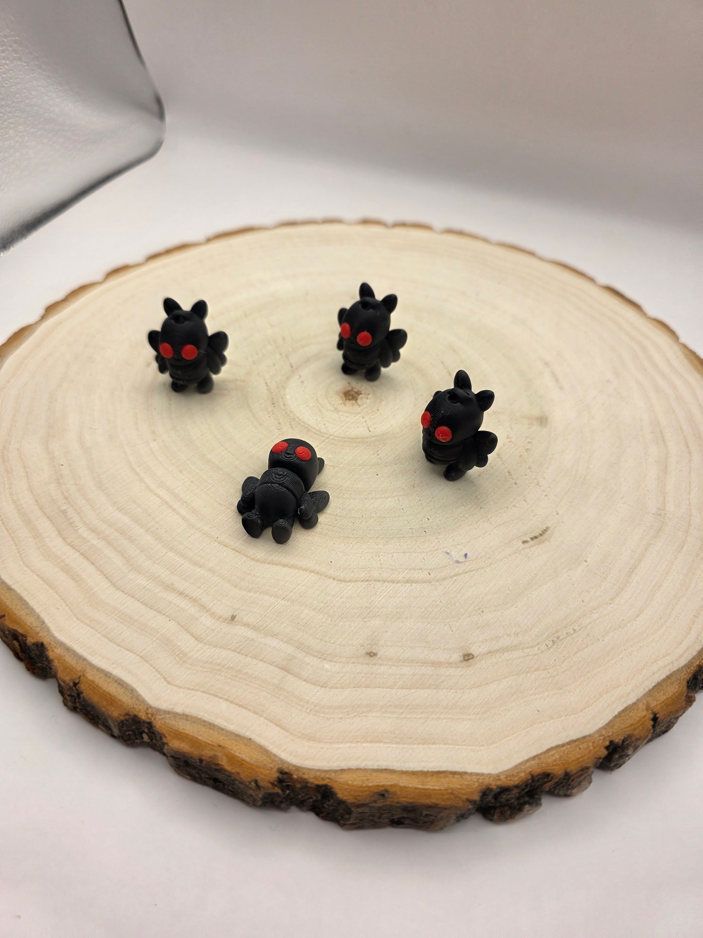 3d printed articulated Mothman fidget