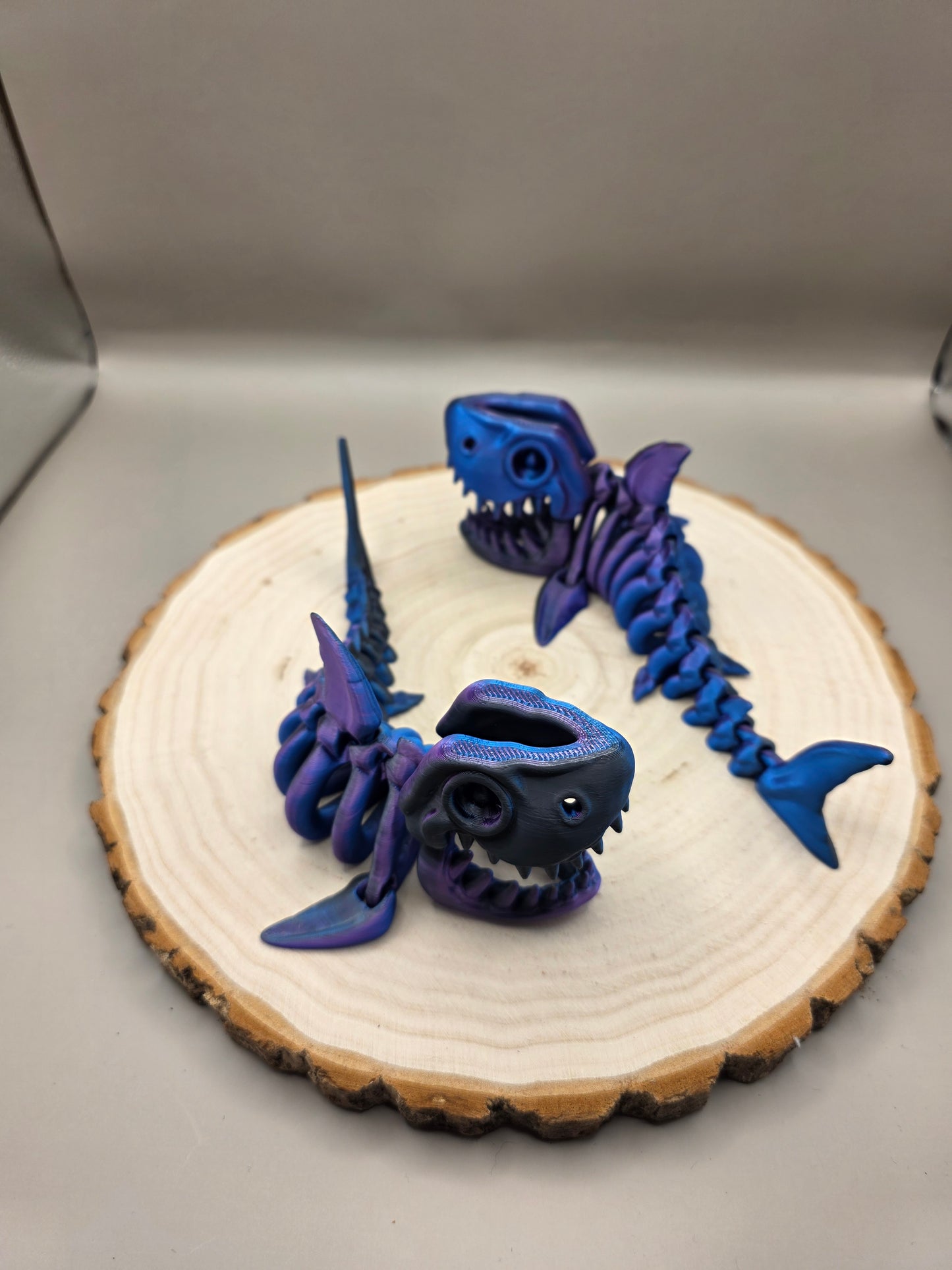 3d printed articulated shark skeleton