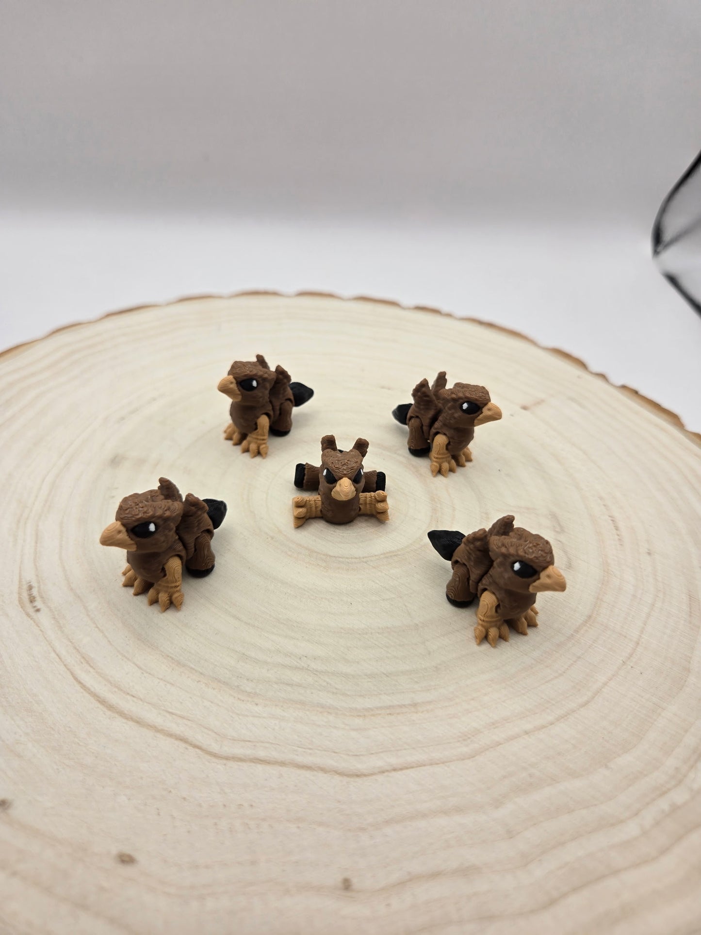 3d printed articulated Hippogriff fidget