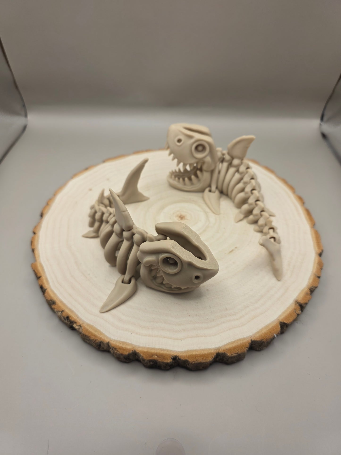 3d printed articulated shark skeleton