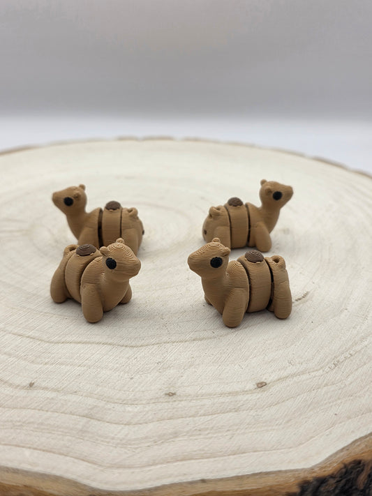 3d printed articulated Camel fidget