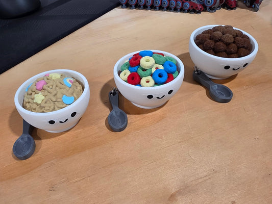 3D Printed Cereal Kinetic Klickers