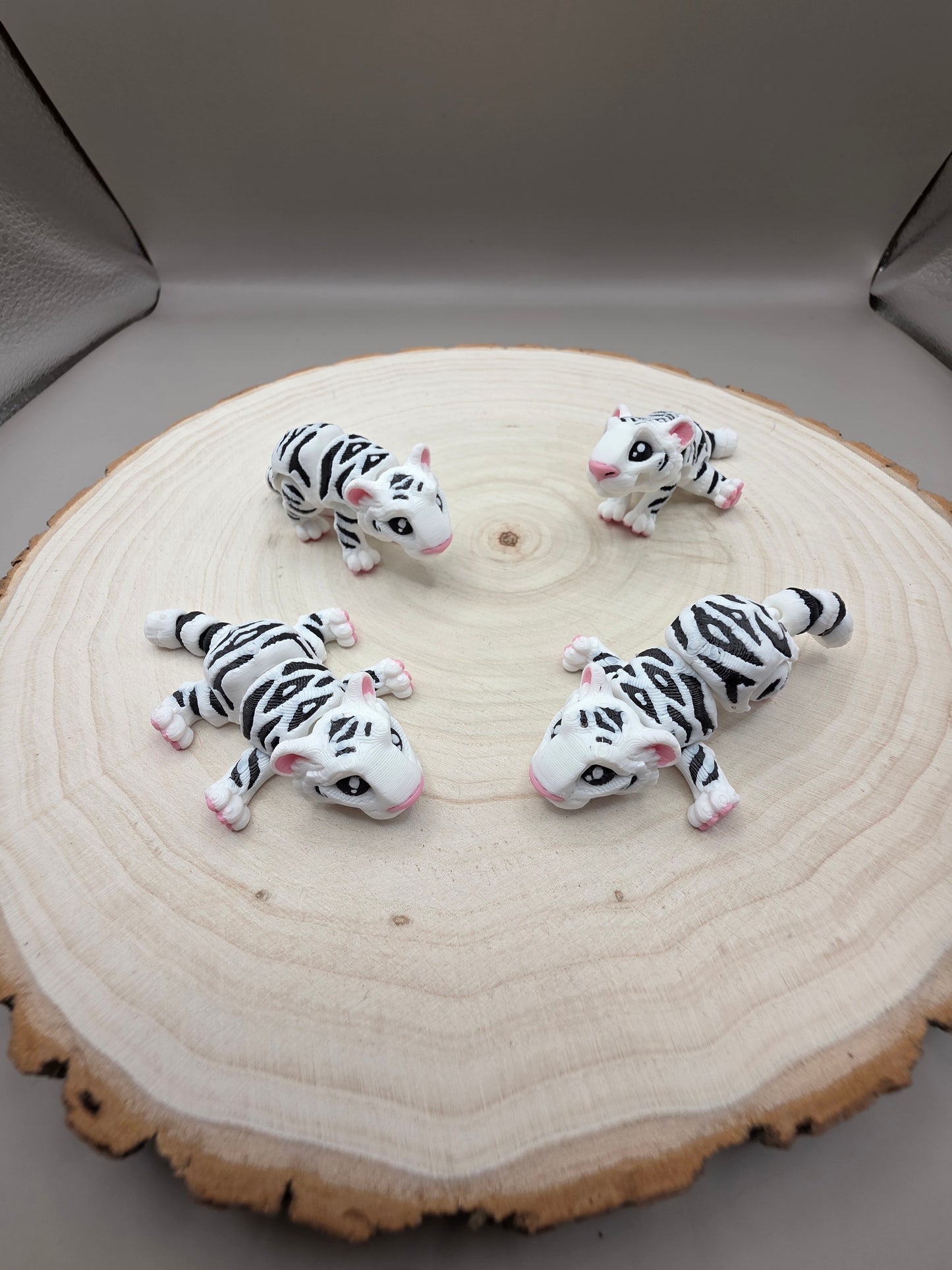 3d printed articulated tiger