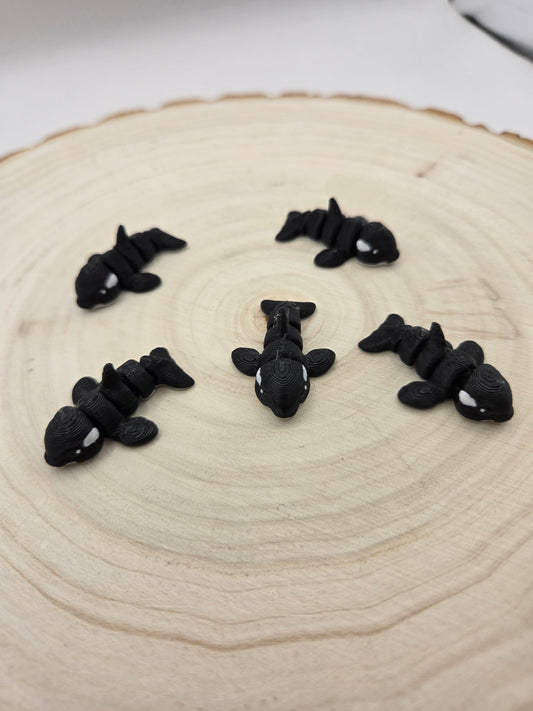 3d printed articulated Orca fidget