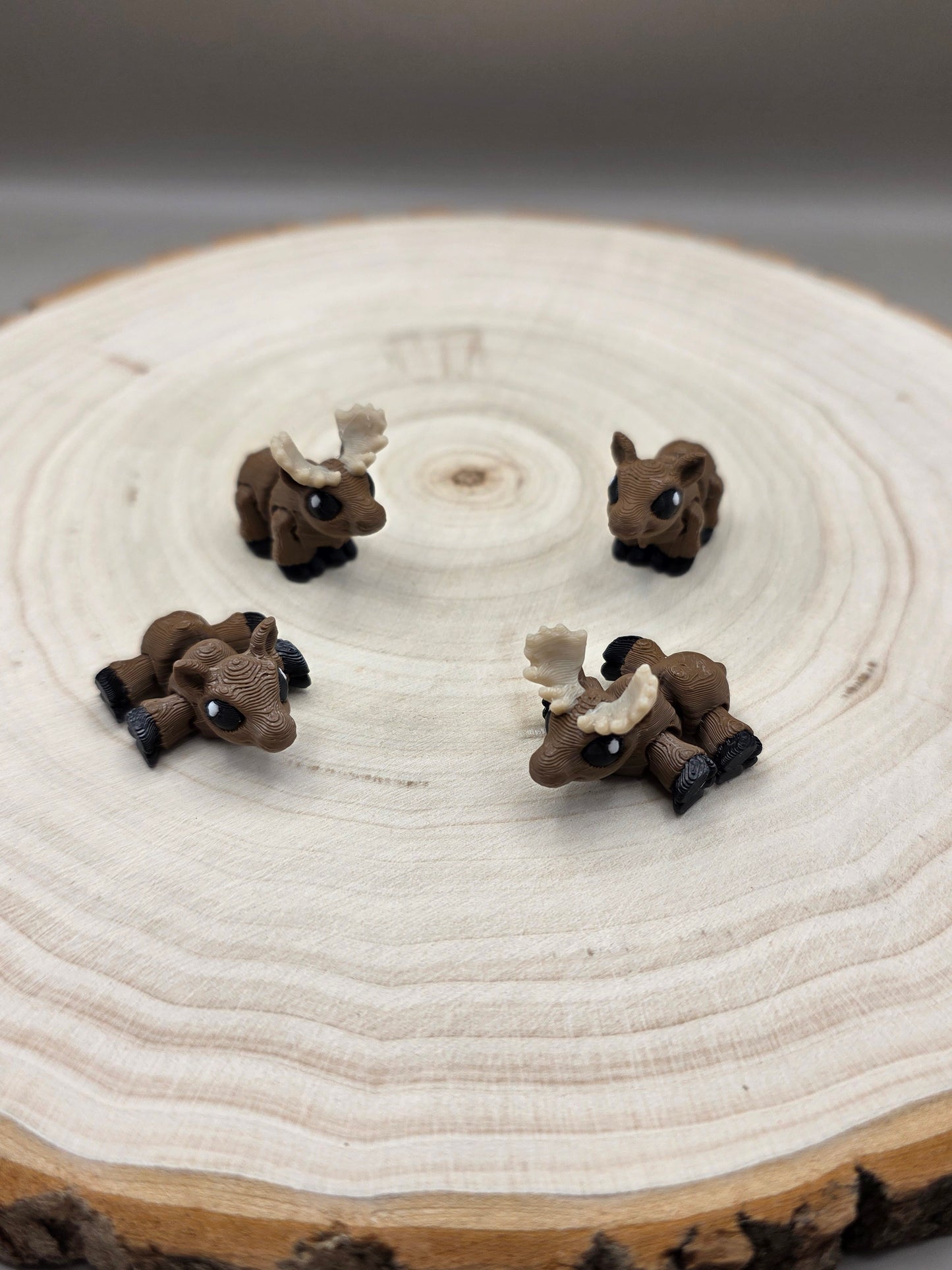 3D Printed Articulated Moose Fidget