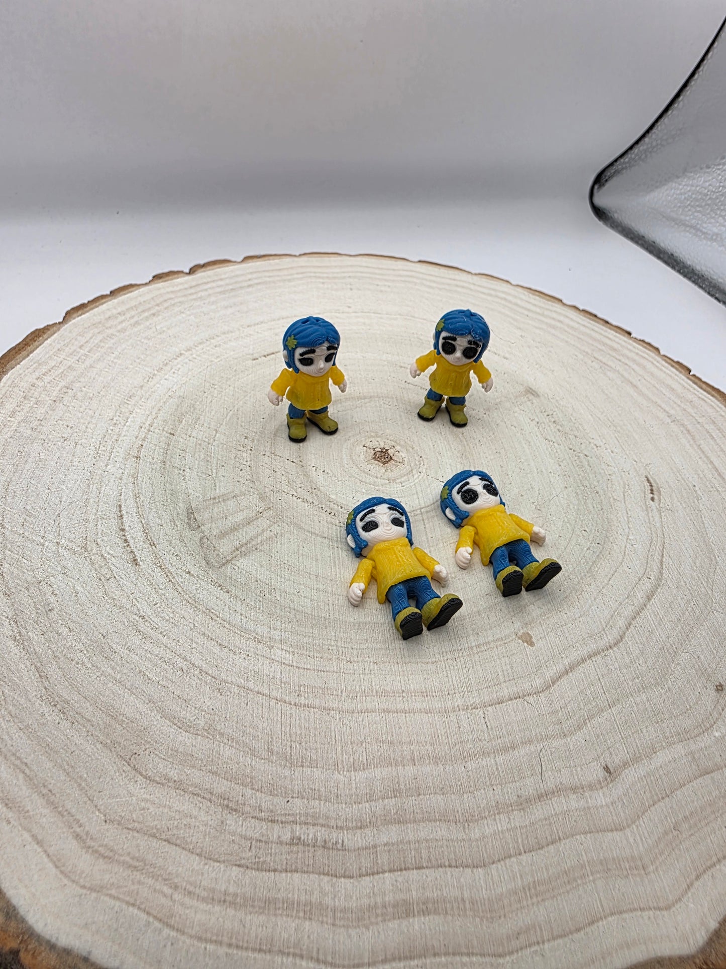3d printed articulated Coraline fidget