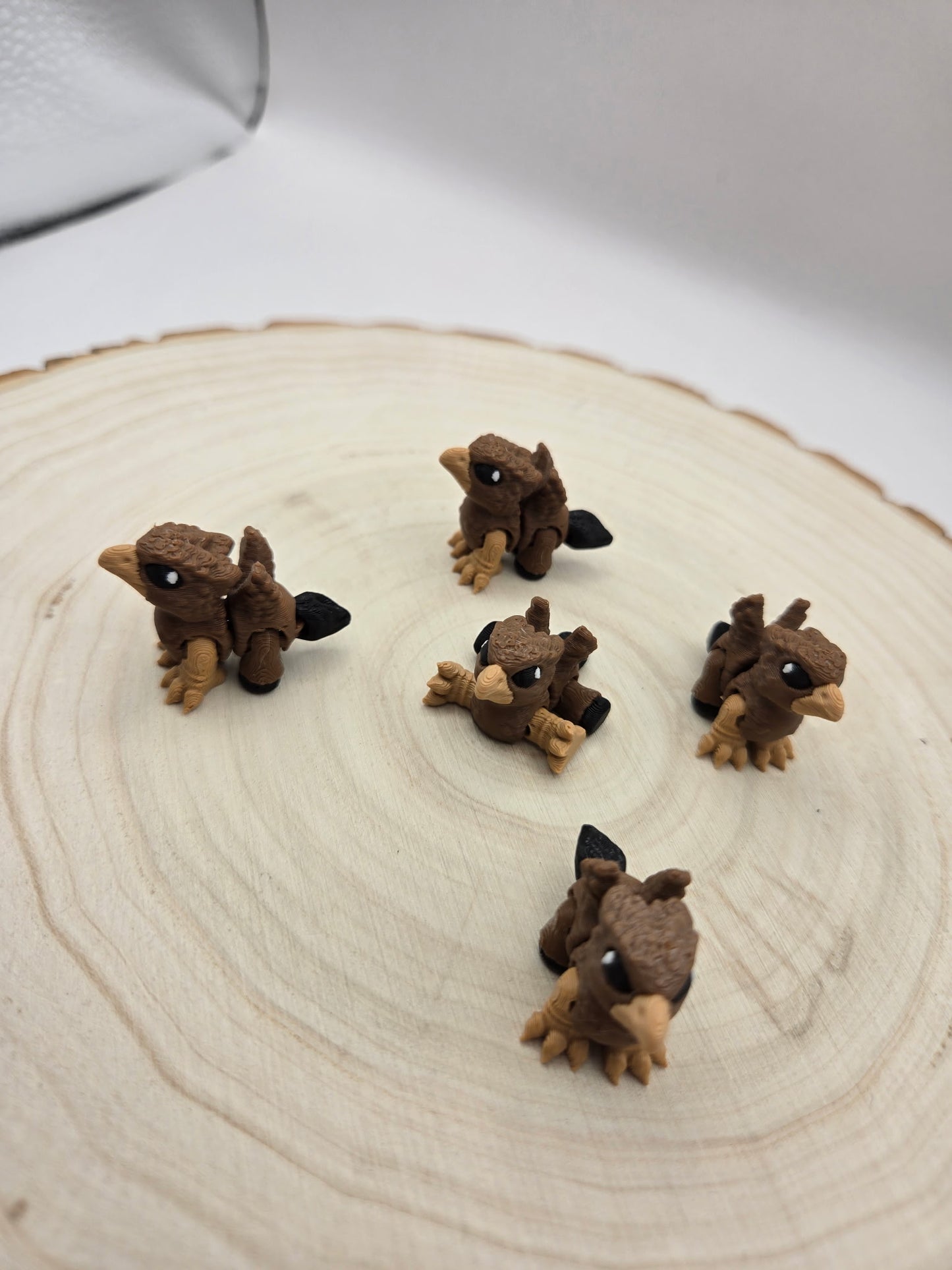 3d printed articulated Hippogriff fidget