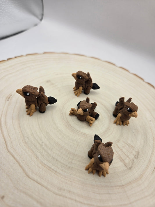 3d printed articulated Hippogriff fidget