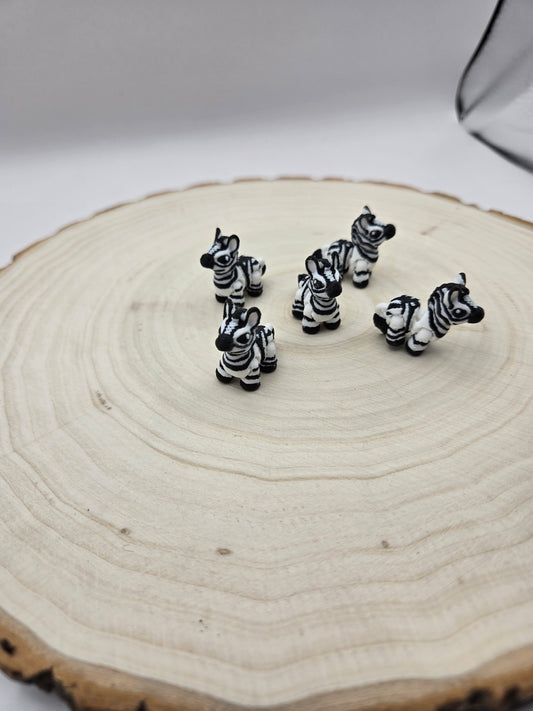 3d printed articulated mini Zebra fidget