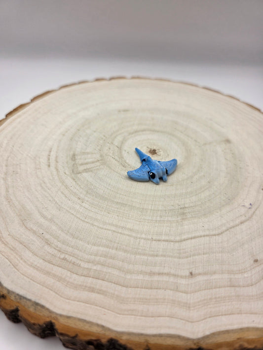 3d printed articulated manta ray fidget