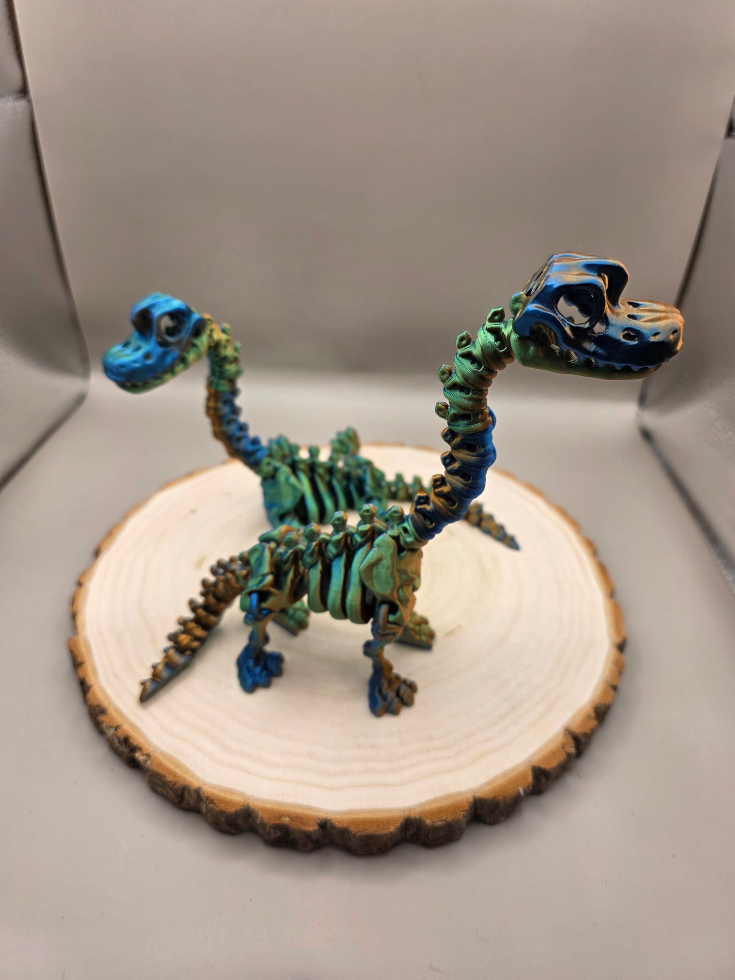 3D Printed Articulated Brachiosaurus Skeleton
