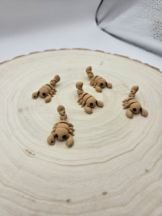 3d printed articulated Scorpion fidget