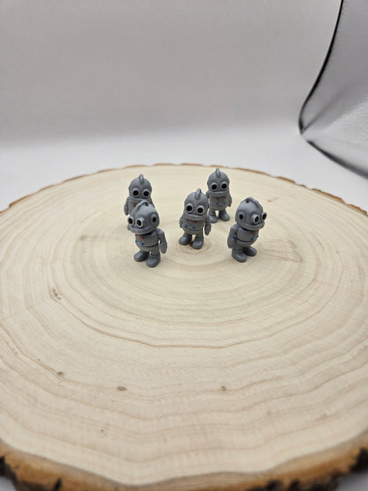 3d printed articulated mini Robot fidget