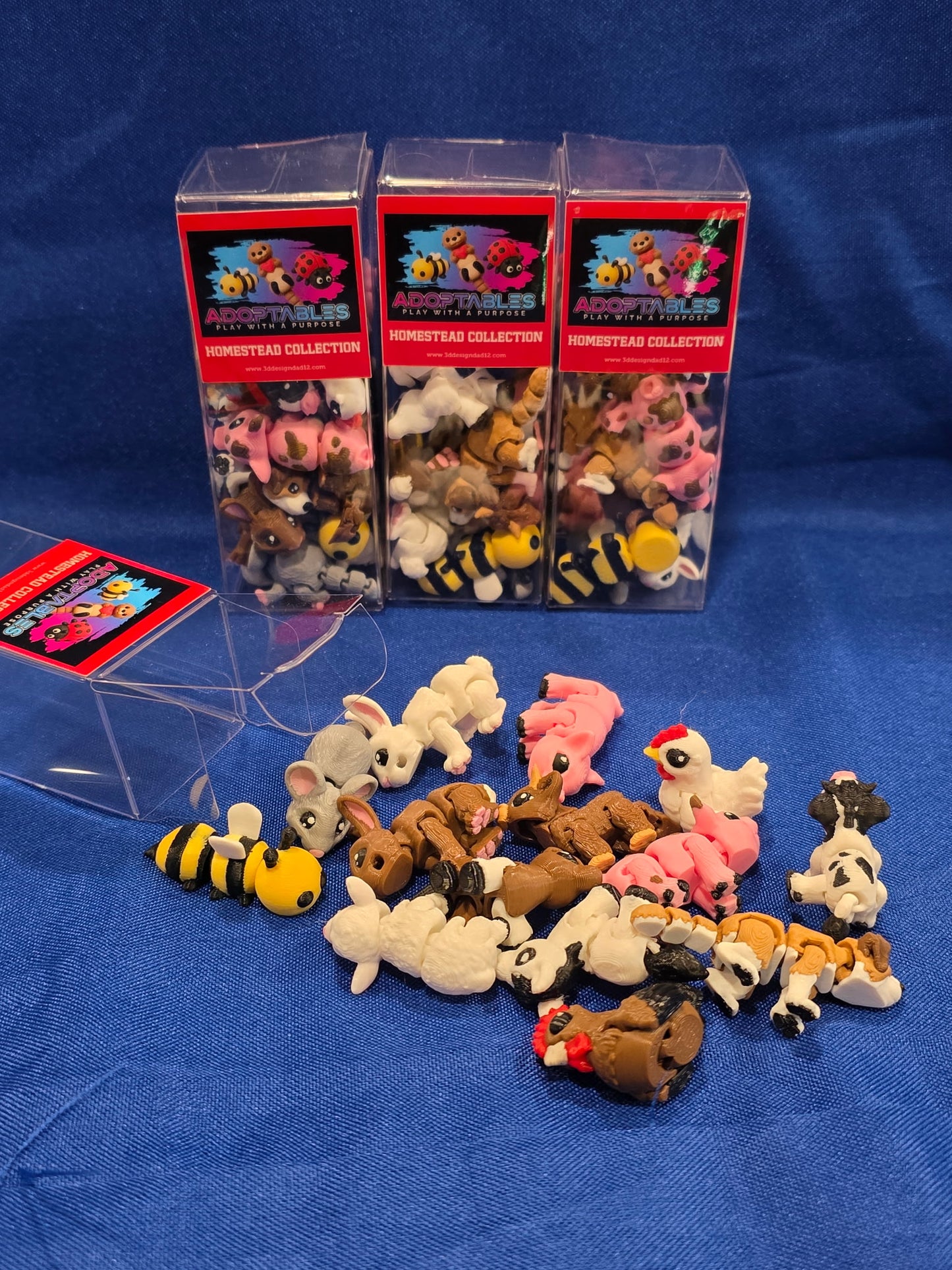 3D Printed Adoptables Collection Packs
