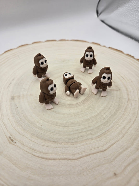 3d printed articulated Sasquatch fidget