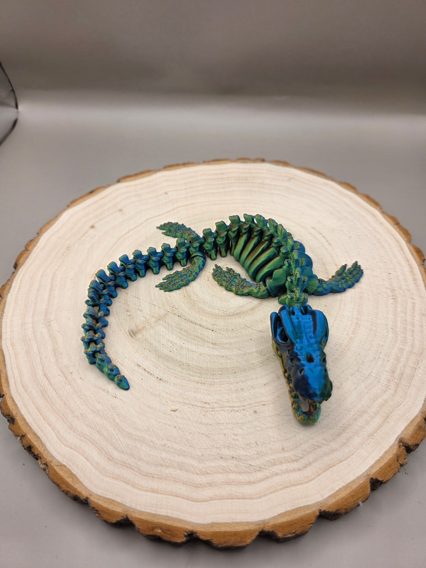 3D Printed Articulated Mosasaurus Skeleton